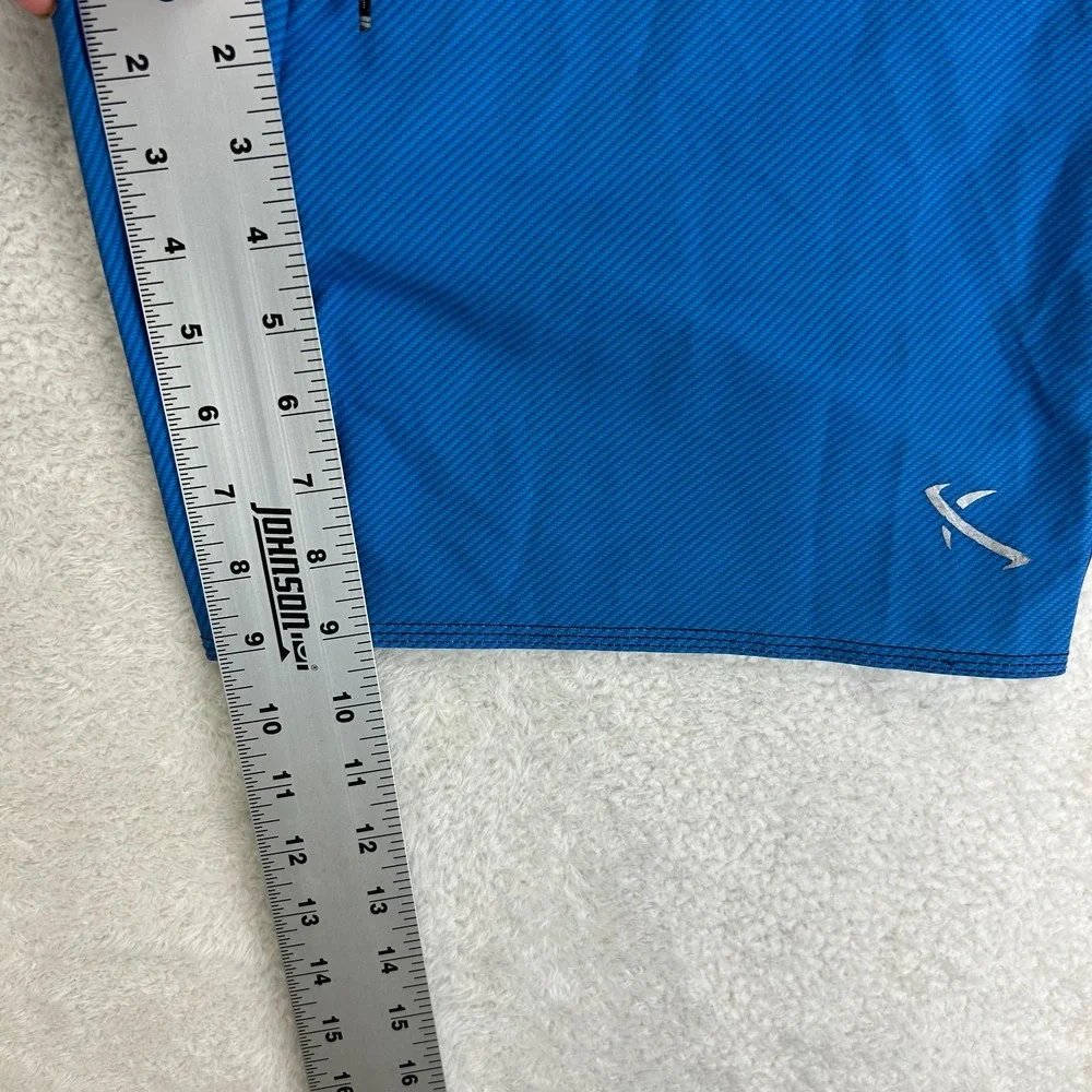 Lost Mayhem Carbon Series Boardshorts Mens 2XL Blue Colorblock Drawstring Beach